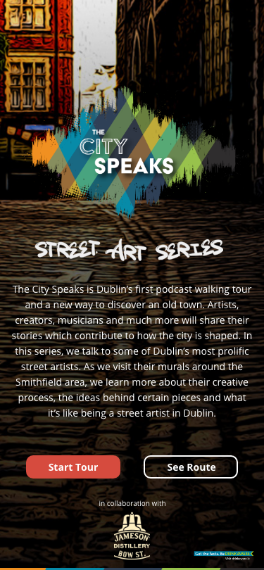 The City Speaks Website Mobile Section 1